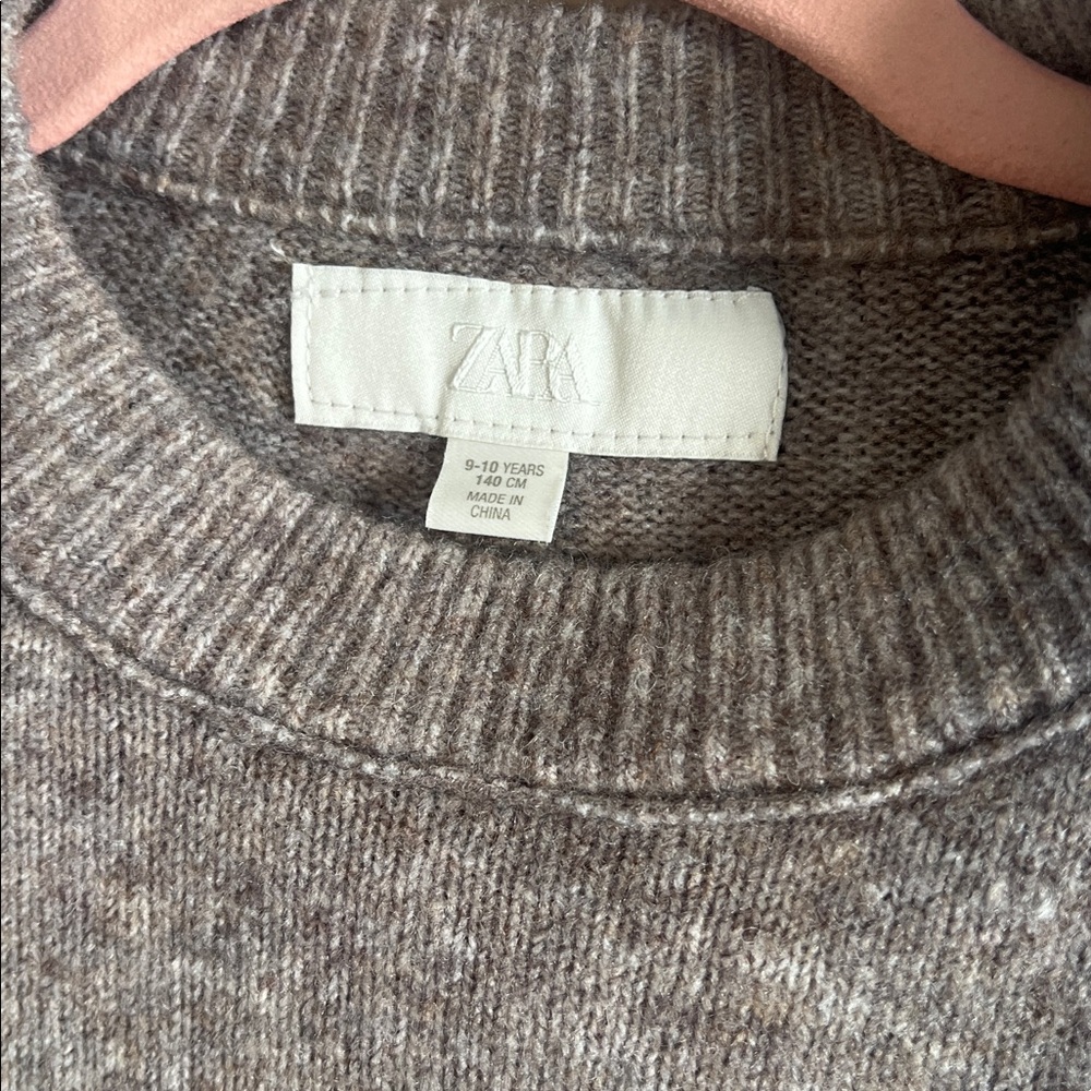 Zara Kids || Lace Bows Knit Sweater - Picture 6 of 7